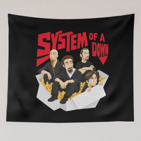 Item preview, System Of A Down Takeout designed and sold by DewittlorraArts.