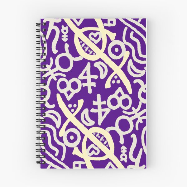 Item preview, Beige, Moonlight, and Aubergine Esoteric Monogram designed and sold by QAF Warlock Patterns.