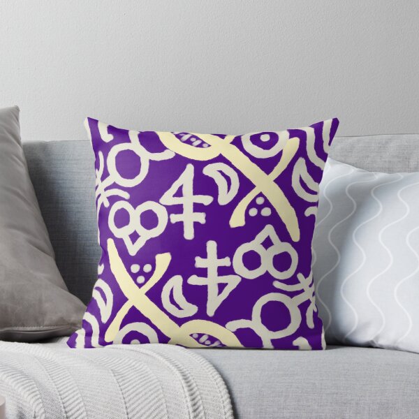 Item preview, Beige, Moonlight, and Aubergine Esoteric Monogram designed and sold by QAF Warlock Patterns.