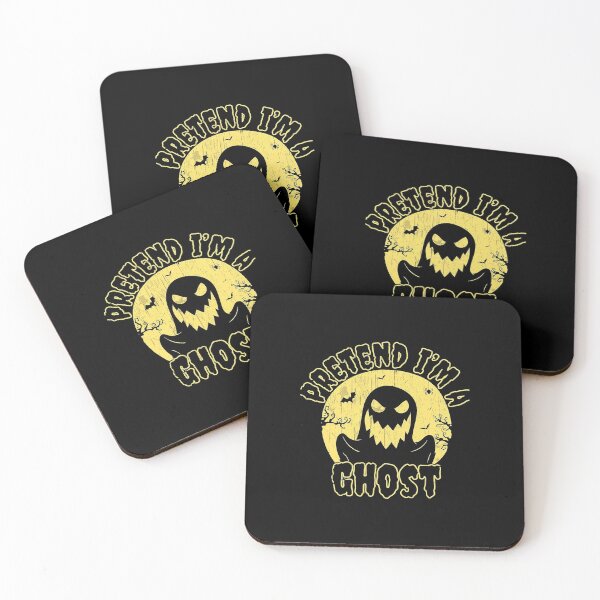 Item preview, Pretend I'm a Ghost Funny Halloween Quote designed and sold by nryum.