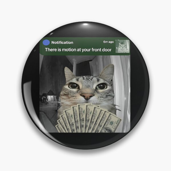 Item preview, Ring Cat With Motion Meme designed and sold by DesignssAndress.