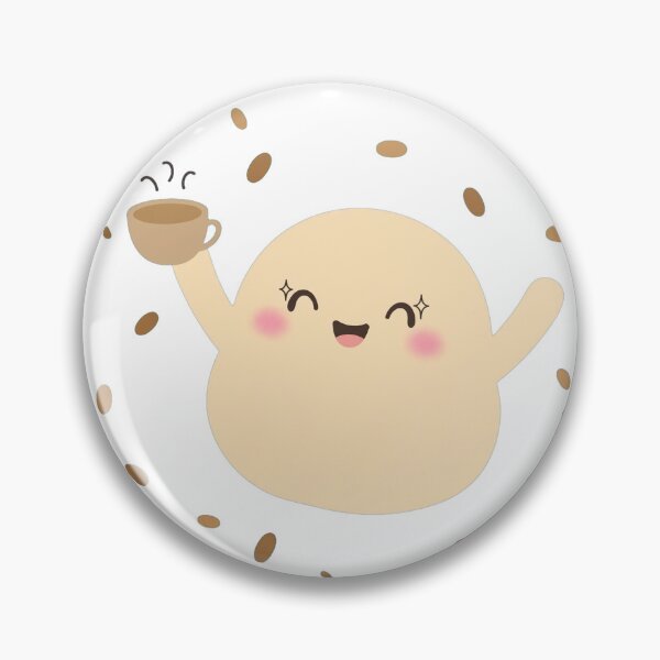 Item preview, Happy Coffee Day Blob — Cute International Coffee Day Design designed and sold by Sweet Blob Co.