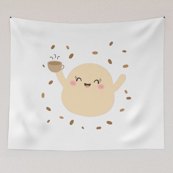 Item preview, Happy Coffee Day Blob — Cute International Coffee Day Design designed and sold by Sweet Blob Co.