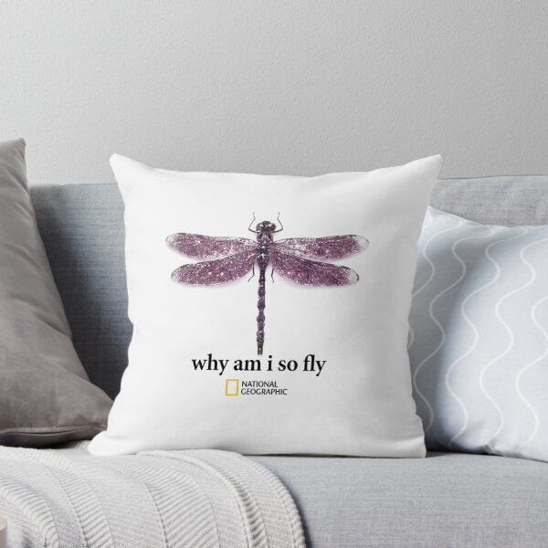 Item preview, National Geographic Dragonfly Why Am I So Fly Nature Wildlife Graphic designed and sold by VelourEmber.