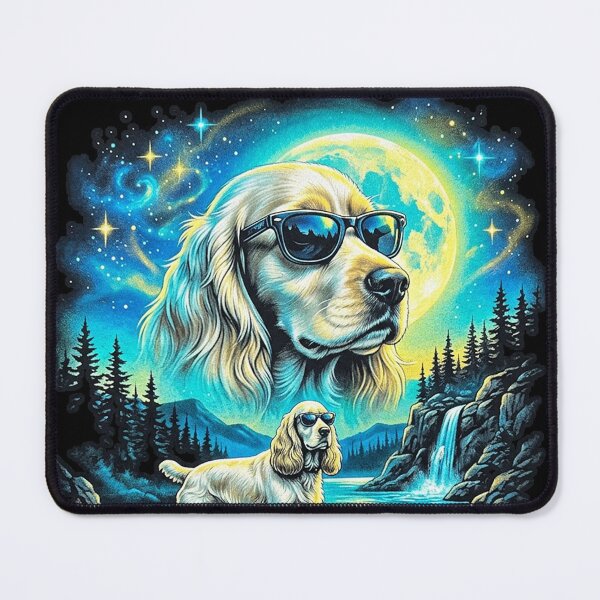 Item preview, Light-Coated English Cocker Spaniel with sunglasses 90s wildlife designed and sold by aponwao.