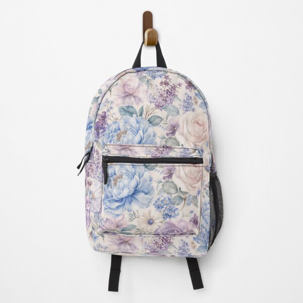 Item preview, violet and pink floral pattern designed and sold by Victoria Riabov.
