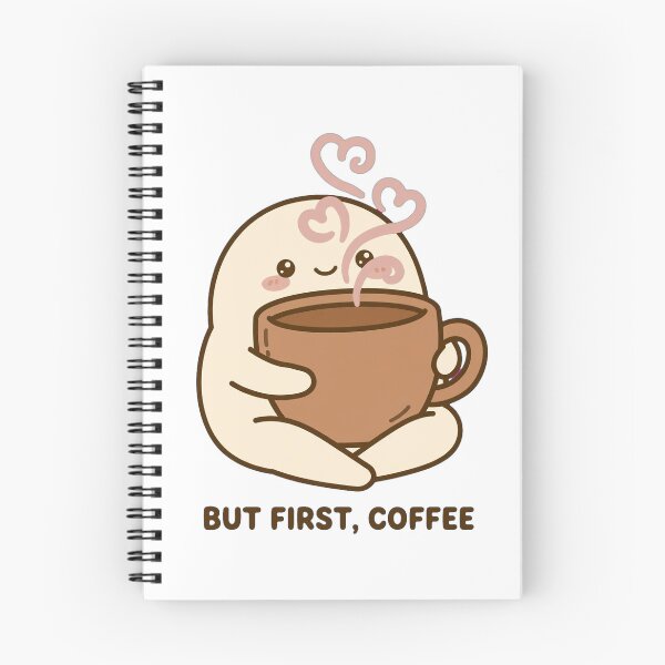 Item preview, But First Coffee Blob — Cute Coffee Lover Everyday Design designed and sold by Sweet Blob Co.