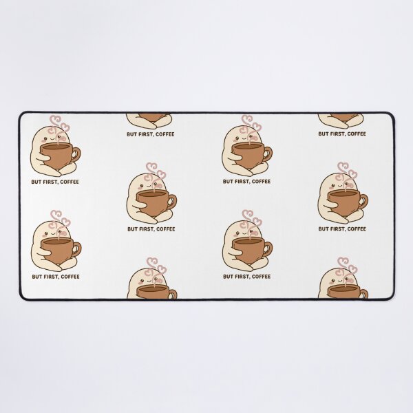Item preview, But First Coffee Blob — Cute Coffee Lover Everyday Design designed and sold by Sweet Blob Co.