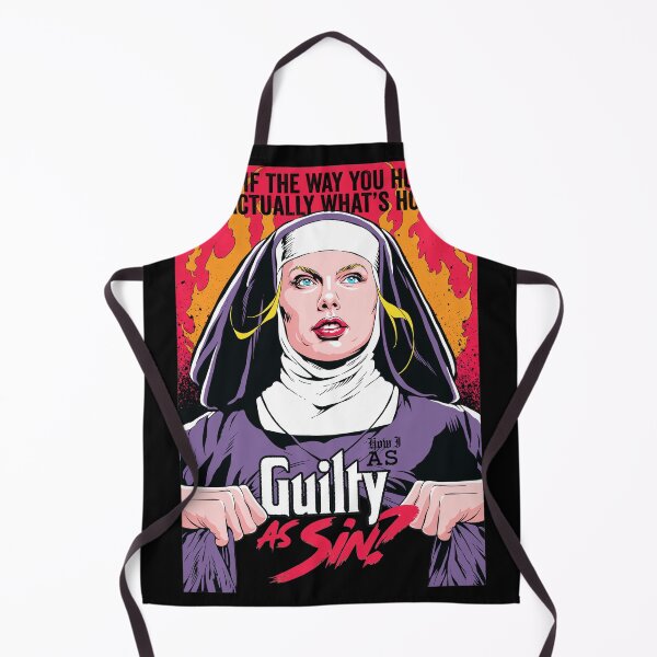 Item preview, Guilty As Sin Nun Flames Art designed and sold by Shyannranecki.