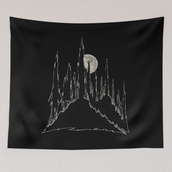 Item preview, Mordor Moon Silhouette designed and sold by Emilykerryart.