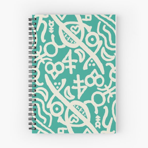 Item preview, Beige and Verdigris Esoteric Monogram designed and sold by QAF Warlock Patterns.