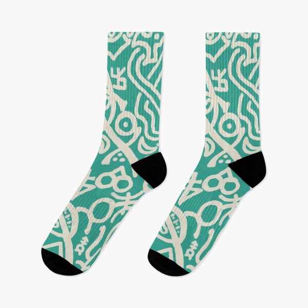 Item preview, Beige and Verdigris Esoteric Monogram designed and sold by QAF Warlock Patterns.
