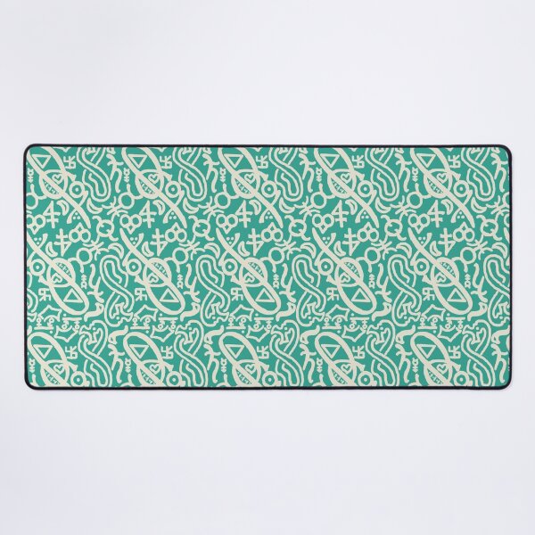 Item preview, Beige and Verdigris Esoteric Monogram designed and sold by QAF Warlock Patterns.