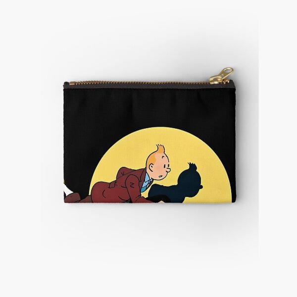 Item preview, The Adventures Of Tintin And Snowy Moon Silhouette designed and sold by ayyoubelse.