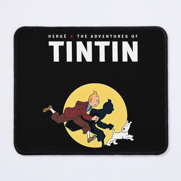 Item preview, The Adventures Of Tintin And Snowy Moon Silhouette designed and sold by ayyoubelse.