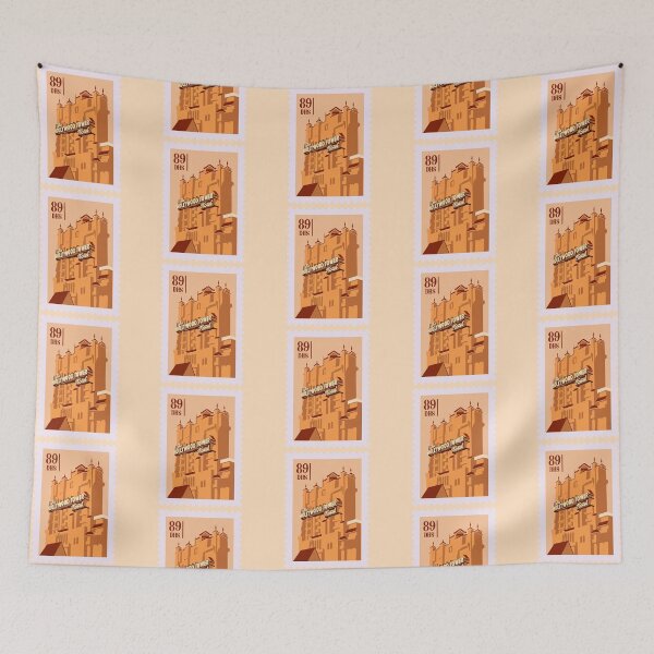 Item preview, Vintage Theme Park Stamp Collection | Hollywood Tower 8/12 designed and sold by mafervicenttin.