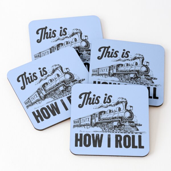 Item preview, This Is How I Roll - Train Engineer & Railroad Lovers designed and sold by zemilrathemi.