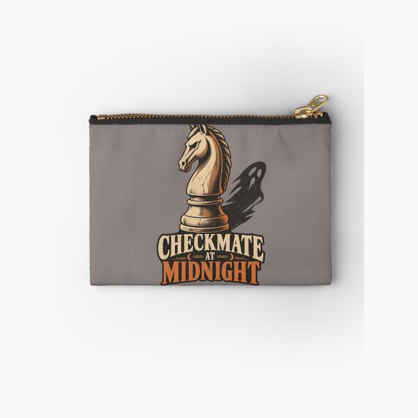 Item preview, Checkmate At Midnight Retro Halloween Chess Design designed and sold by Golden Era Studio.
