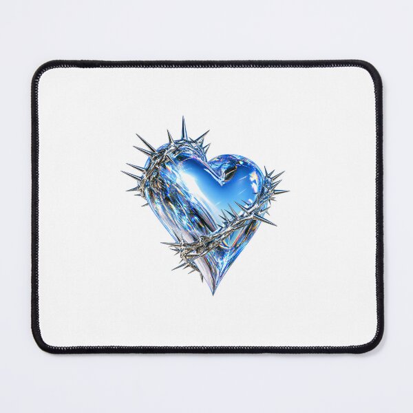 Item preview, Chrome Heart of Thorns designed and sold by lovesicklotus.