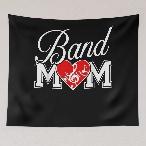 Item preview, Band Mom Marching Band Music Proud Parent Supporter designed and sold by AmberWild.