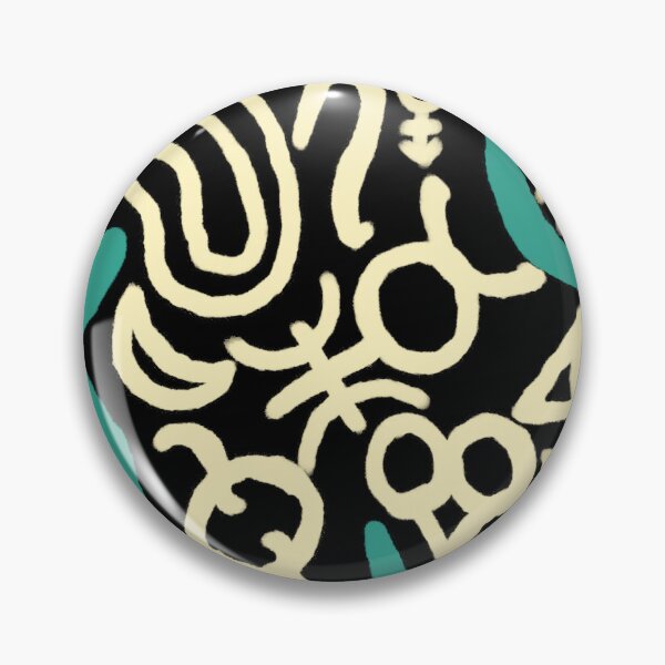 Item preview, Obsidian, Moonlight, and Verdigris Esoteric Monogram designed and sold by QAF Warlock Patterns.