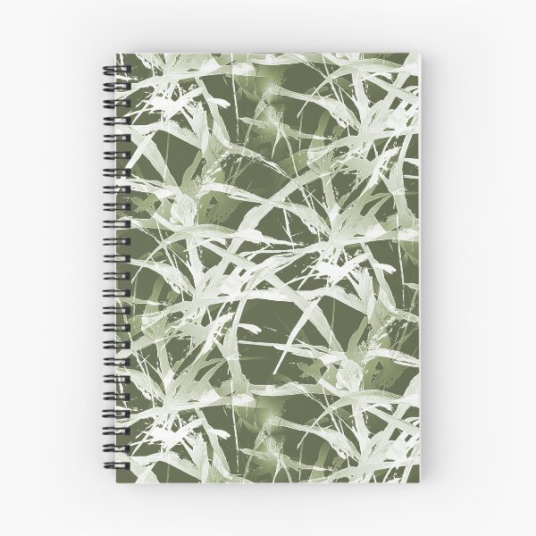 Item preview, Foliage Short Grass Abstract in White and Green designed and sold by Artistestella.