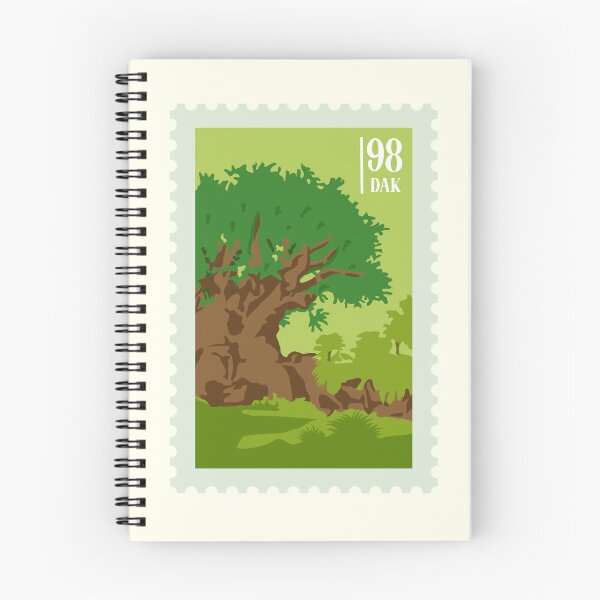 Aperçu de l'œuvre Collection de timbres « Vintage Theme Park » | L'arbre magique créée et vendue par mafervicenttin.