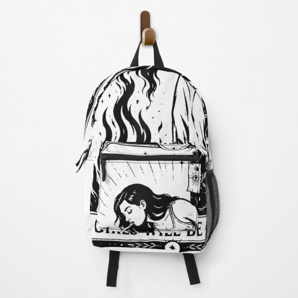 Item preview, Girl Will Be Girls Witch Cigarette Burning Tarot Card Women  designed and sold by River Silva.