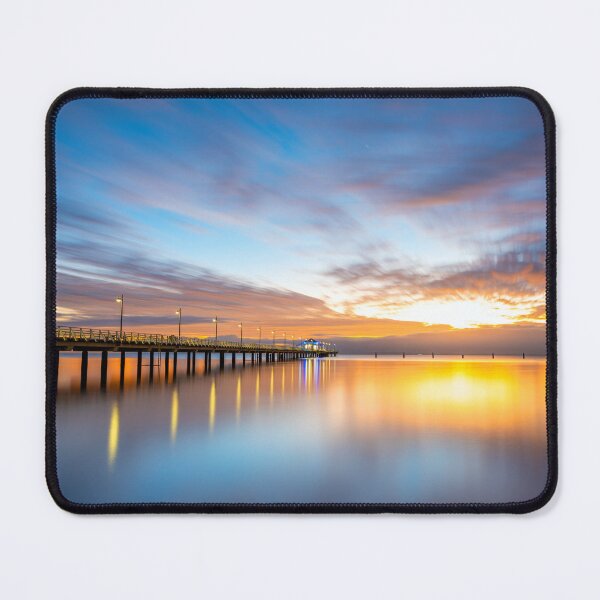 Item preview, Jetty Sunrise Duvet Cover designed and sold by Adrian Alford Photography.