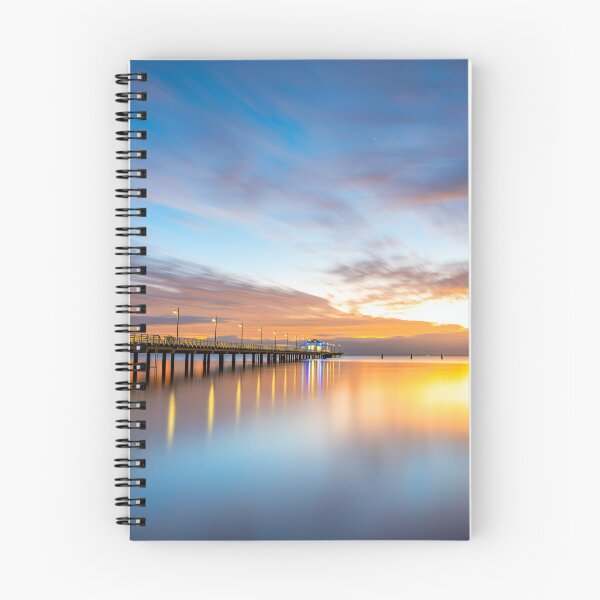 Artikelvorschau, Jetty Sunrise Bettbezug entworfen und verkauft von Adrian Alford Photography.
