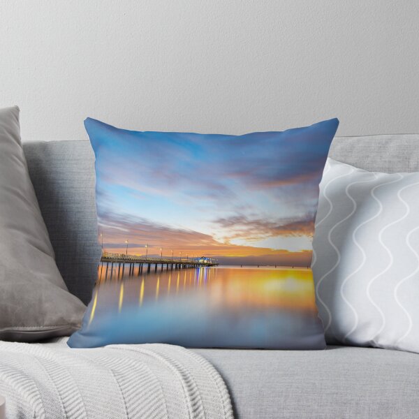 Item preview, Jetty Sunrise Duvet Cover designed and sold by Adrian Alford Photography.