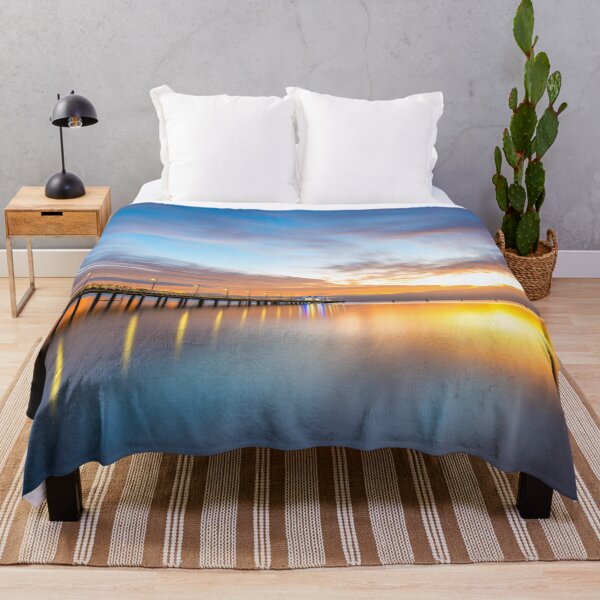 Item preview, Jetty Sunrise Duvet Cover designed and sold by Adrian Alford Photography.