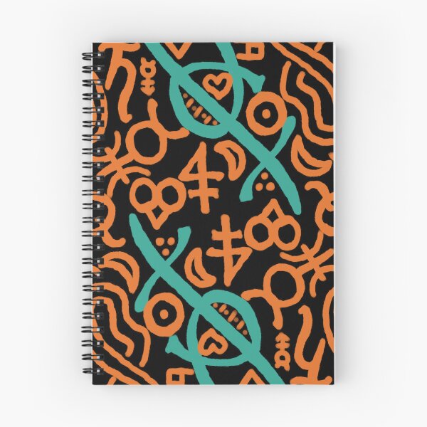 Item preview, Obsidian, Verdigris, and Russet Esoteric Monogram designed and sold by QAF Warlock Patterns.