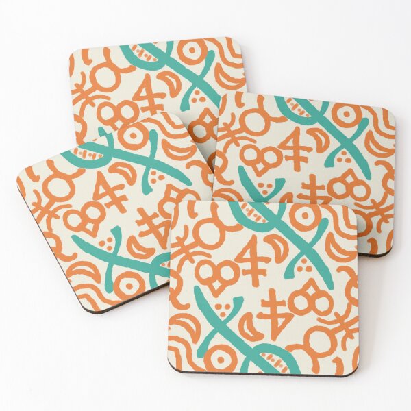 Item preview, Verdigris, Beige, and Russet Esoteric Monogram designed and sold by QAF Warlock Patterns.