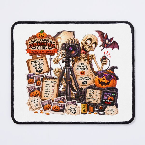 Item preview, ⚡HALLOWEEN OVERACHIEVERS CLUB - Pablo's Photo Department designed and sold by WheelieGdArt.