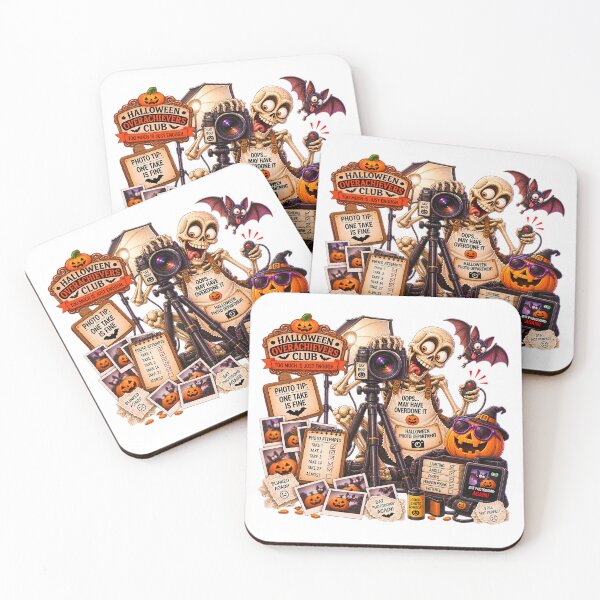 Item preview, ⚡HALLOWEEN OVERACHIEVERS CLUB - Pablo's Photo Department designed and sold by WheelieGdArt.
