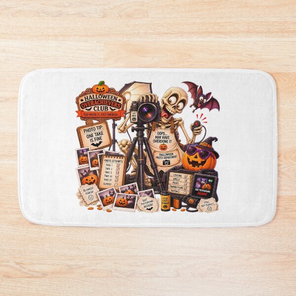 Item preview, ⚡HALLOWEEN OVERACHIEVERS CLUB - Pablo's Photo Department designed and sold by WheelieGdArt.