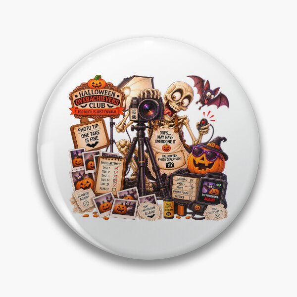 Item preview, ⚡HALLOWEEN OVERACHIEVERS CLUB - Pablo's Photo Department designed and sold by WheelieGdArt.