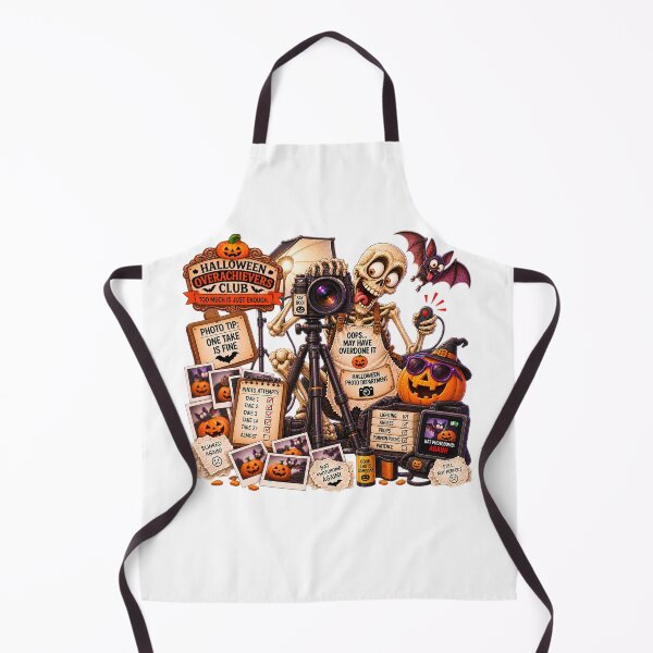 Item preview, ⚡HALLOWEEN OVERACHIEVERS CLUB - Pablo's Photo Department designed and sold by WheelieGdArt.