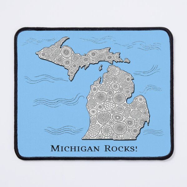 Item preview, Michigan Rocks! Petoskey Stones for the rockhound designed and sold by 3rdBirdInk.