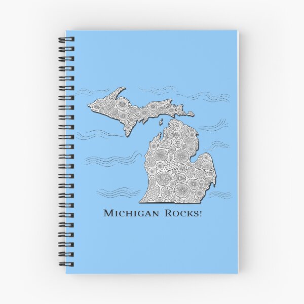 Item preview, Michigan Rocks! Petoskey Stones for the rockhound designed and sold by 3rdBirdInk.