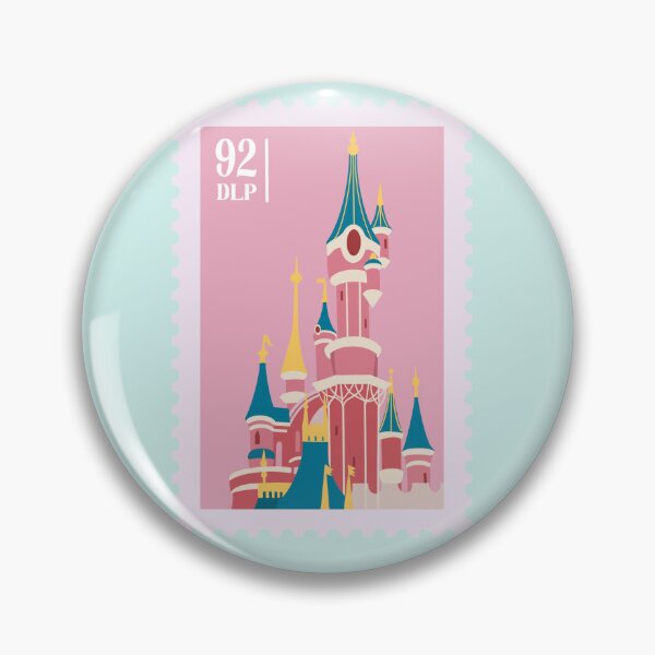 Item preview, Vintage Theme Park Stamp Collection | Fairytale Castle 6/12 designed and sold by mafervicenttin.
