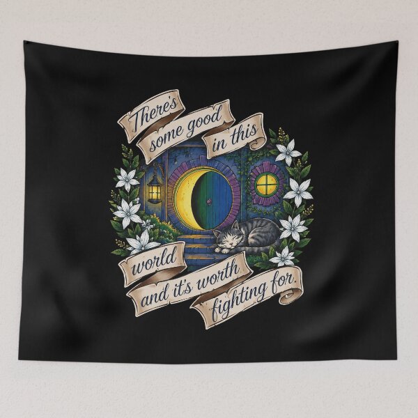 Item preview, There's Some Good World designed and sold by Emilykerryart.