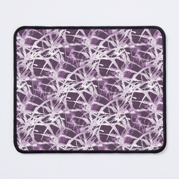 Item preview, Foliage Short Grass Abstract in White and Mauve designed and sold by Artistestella.