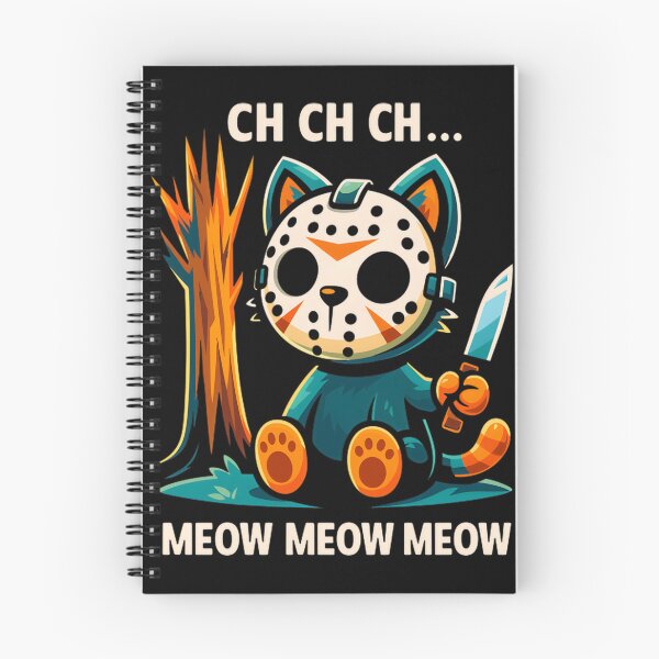 Item preview, Funny Halloween Cat Design with Ch Ch Ch Meow Meow Meow Phrase designed and sold by shelbykayhunt.