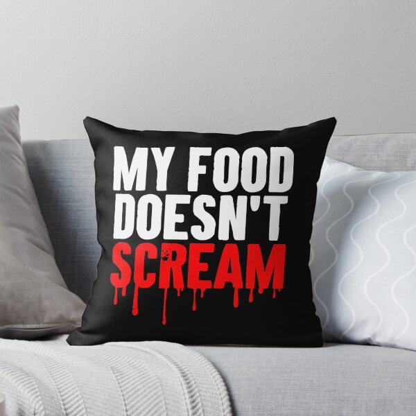 Item preview, My Food Doesn't Scream designed and sold by zemilrathemi.