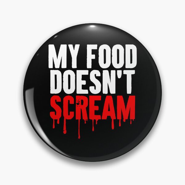 Item preview, My Food Doesn't Scream designed and sold by zemilrathemi.
