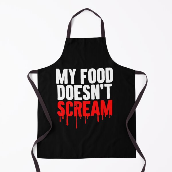 Item preview, My Food Doesn't Scream designed and sold by zemilrathemi.