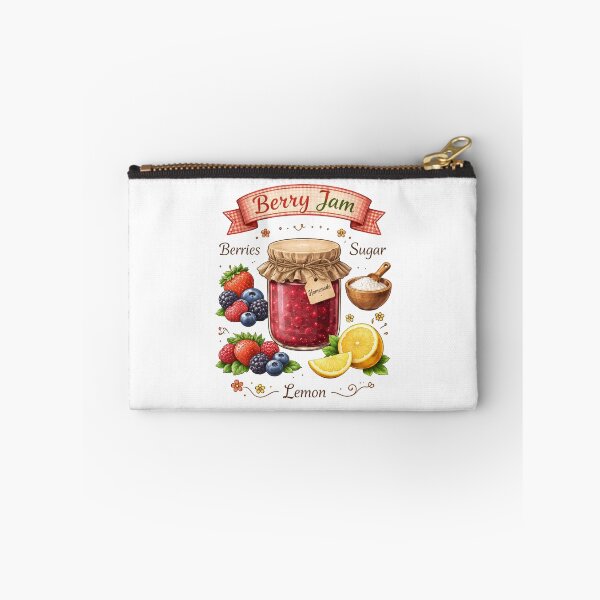 Item preview, Vintage Berry Jam Recipe Farmhouse Kitchen Wall Art designed and sold by FestivityFinds.