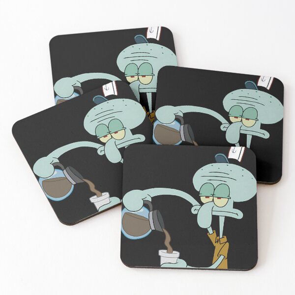 Item preview, Squidward And His Coffee designed and sold by EPICV.SION WEARS.
